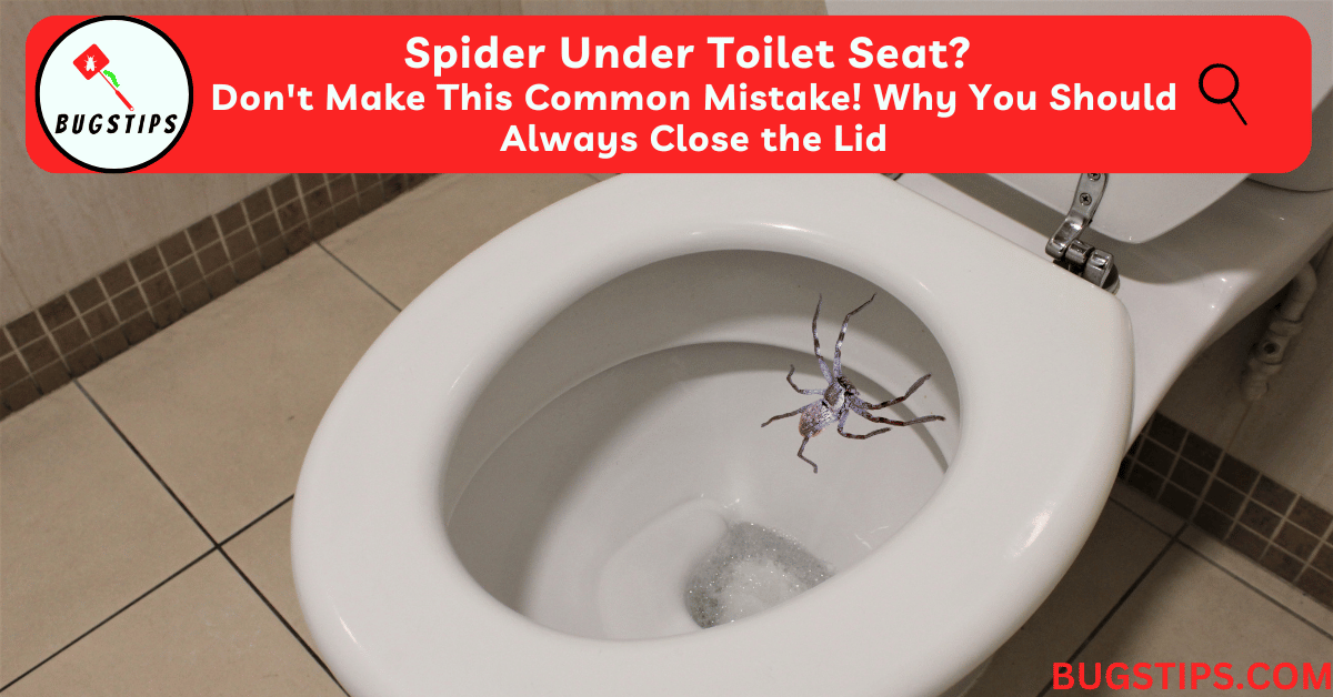 Spider Under Toilet Seat?