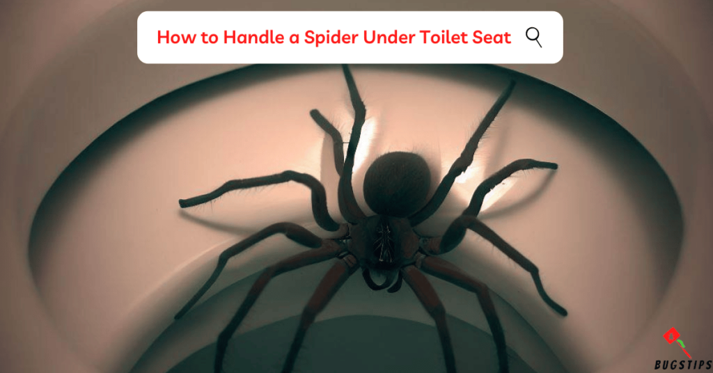 How to Handle a Spider Under Toilet Seat

