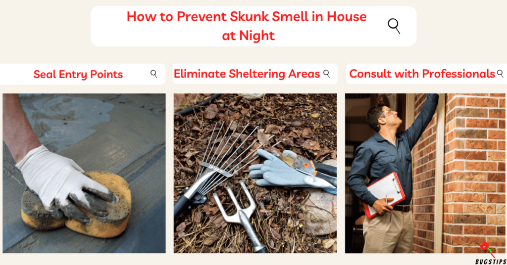 How to Prevent Skunk Smell in House
at Night