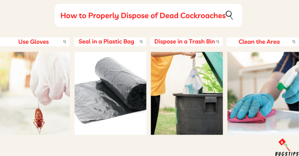 How to Properly Dispose of Dead Cockroaches