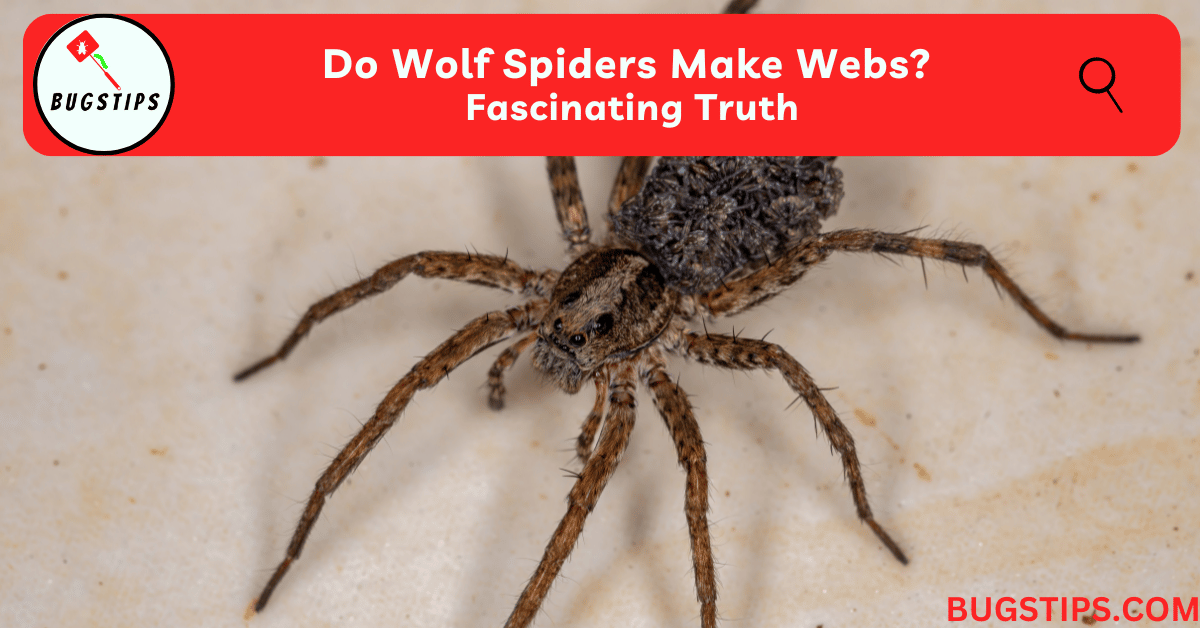 Do Wolf Spiders Make Webs?