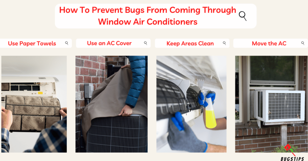 can bugs get in through window air conditioner
